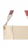 Bőr táska shopper bag Genuine Leather bézs K26